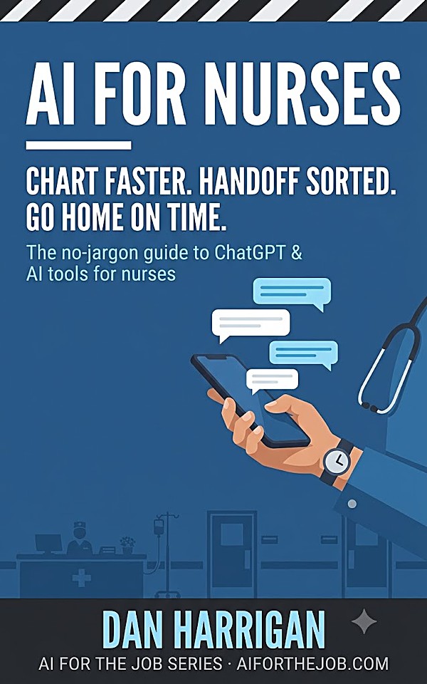 AI for Nurses by Dan Harrigan — United States Edition — book cover